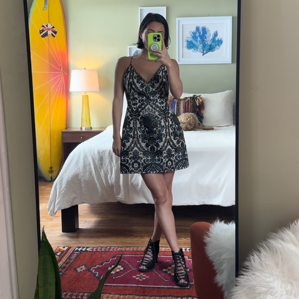 Free People Queen of Hearts Cocktail Dress